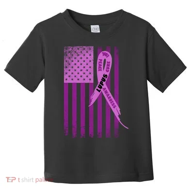 Lupus Awareness Flag Toddler T-Shirt