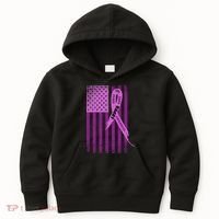 Lupus Awareness Flag Kids Hoodie thumb 0