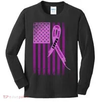 Lupus Awareness Flag Kids Long Sleeve Shirt thumb 0