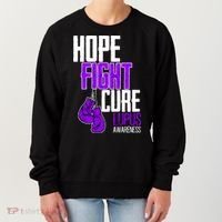 Lupus Awareness Hope Fight Cure Women's Sweatshirt thumb 0