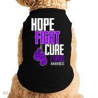 Lupus Awareness Hope Fight Cure Doggie Tank thumb 0