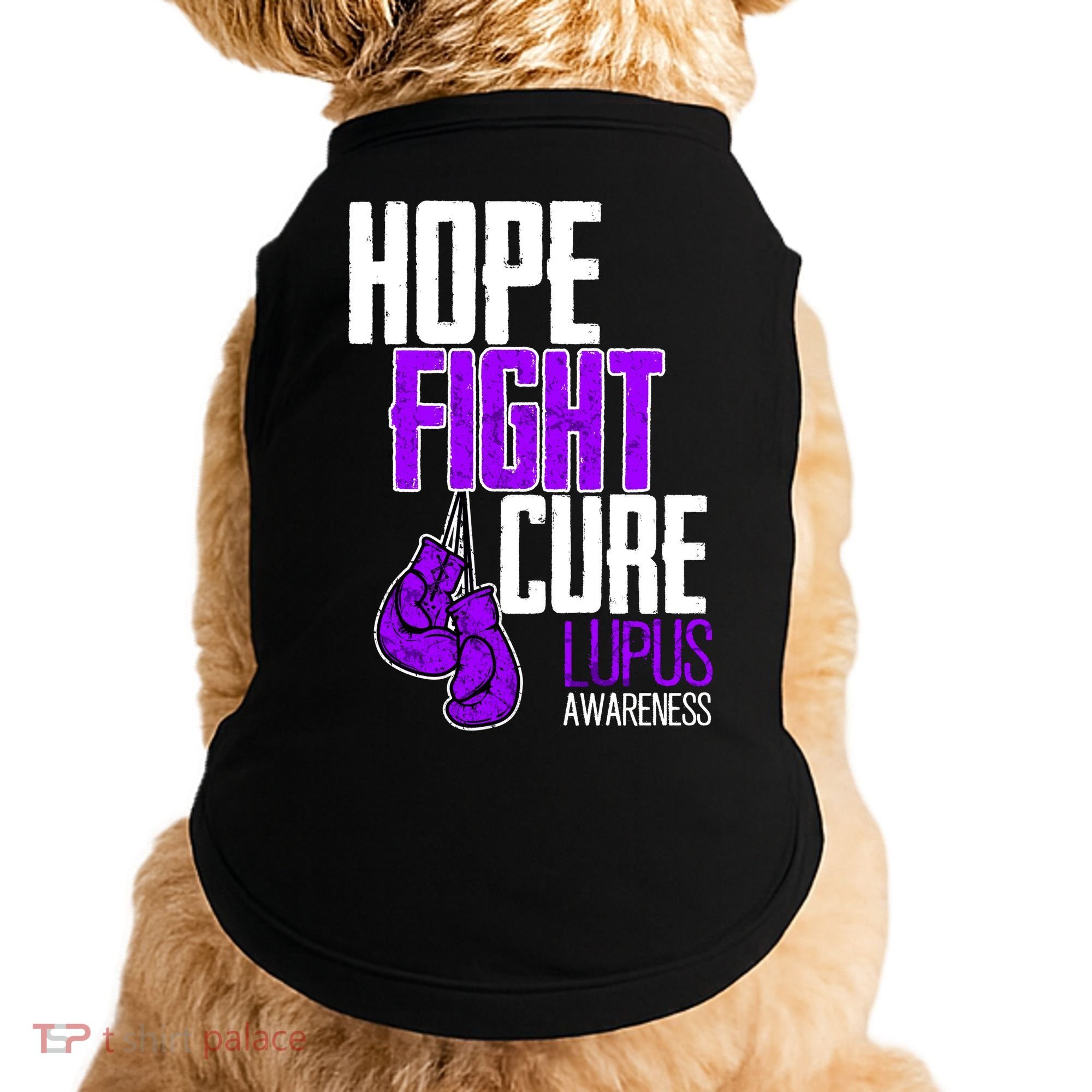 Lupus Awareness Hope Fight Cure Doggie Tank