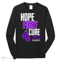 Lupus Awareness Hope Fight Cure Long Sleeve Shirt thumb 0
