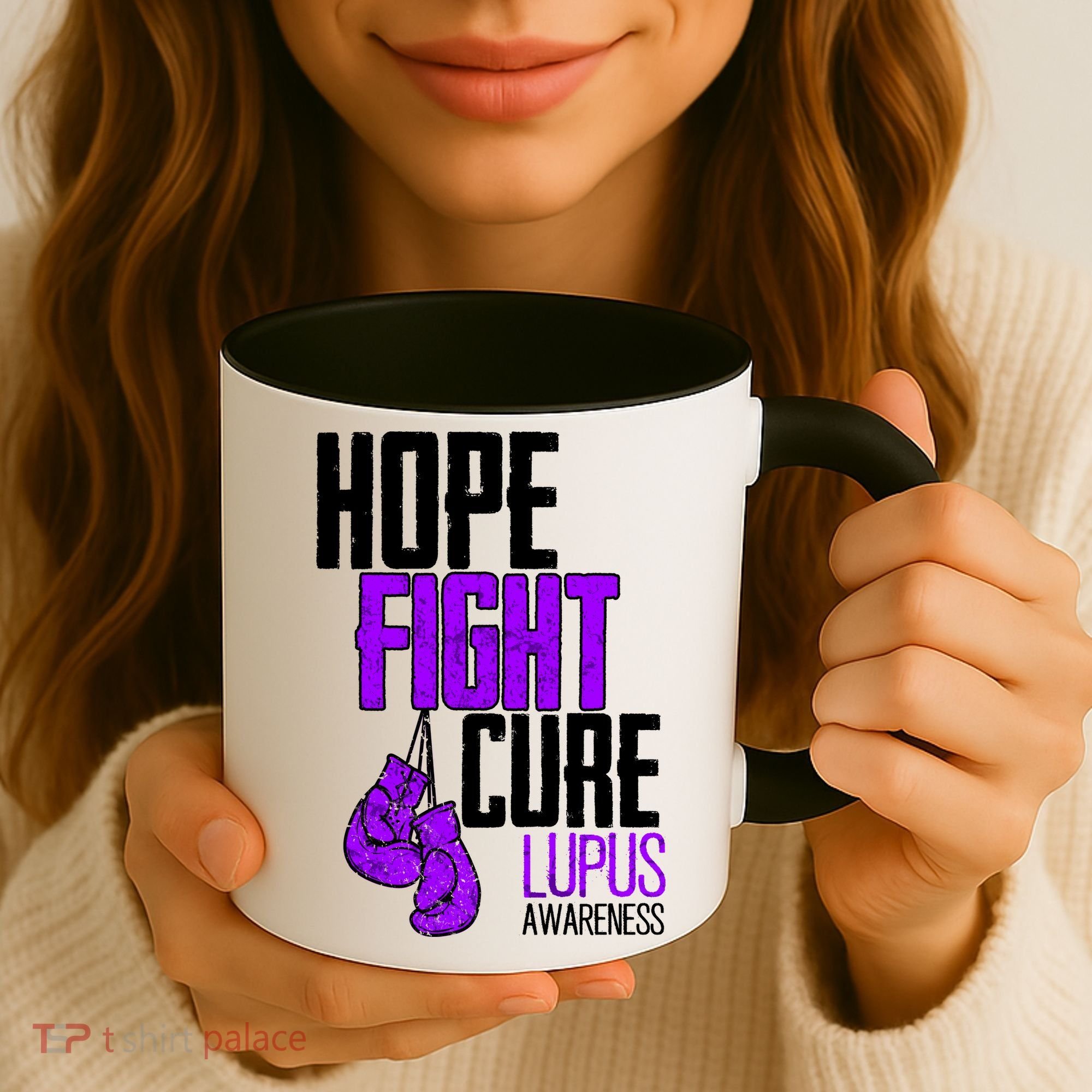Lupus Awareness Hope Fight Cure Coffee Mug