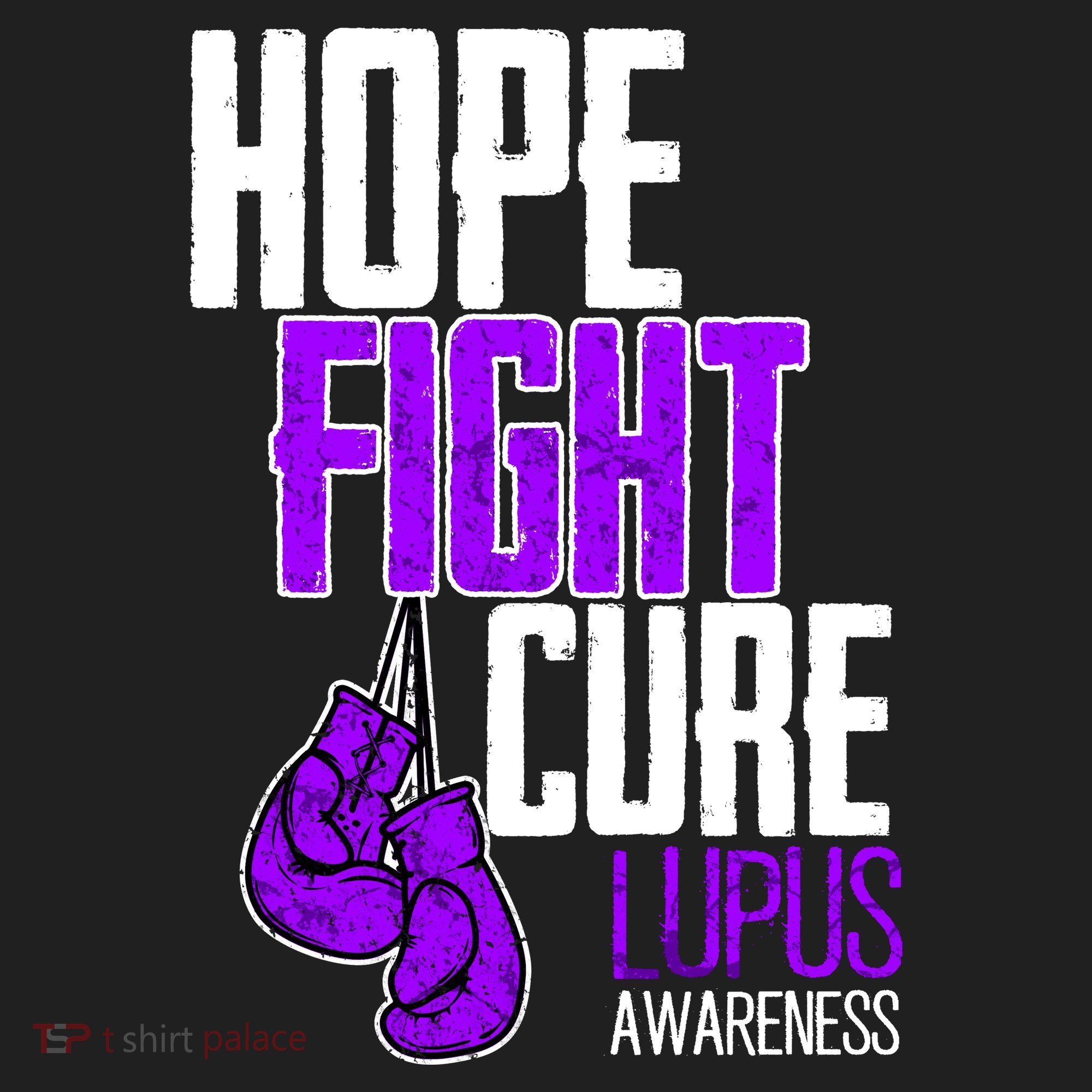 Lupus Awareness Hope Fight Cure Beanie