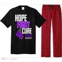 Lupus Awareness Hope Fight Cure Pajama Set thumb 0