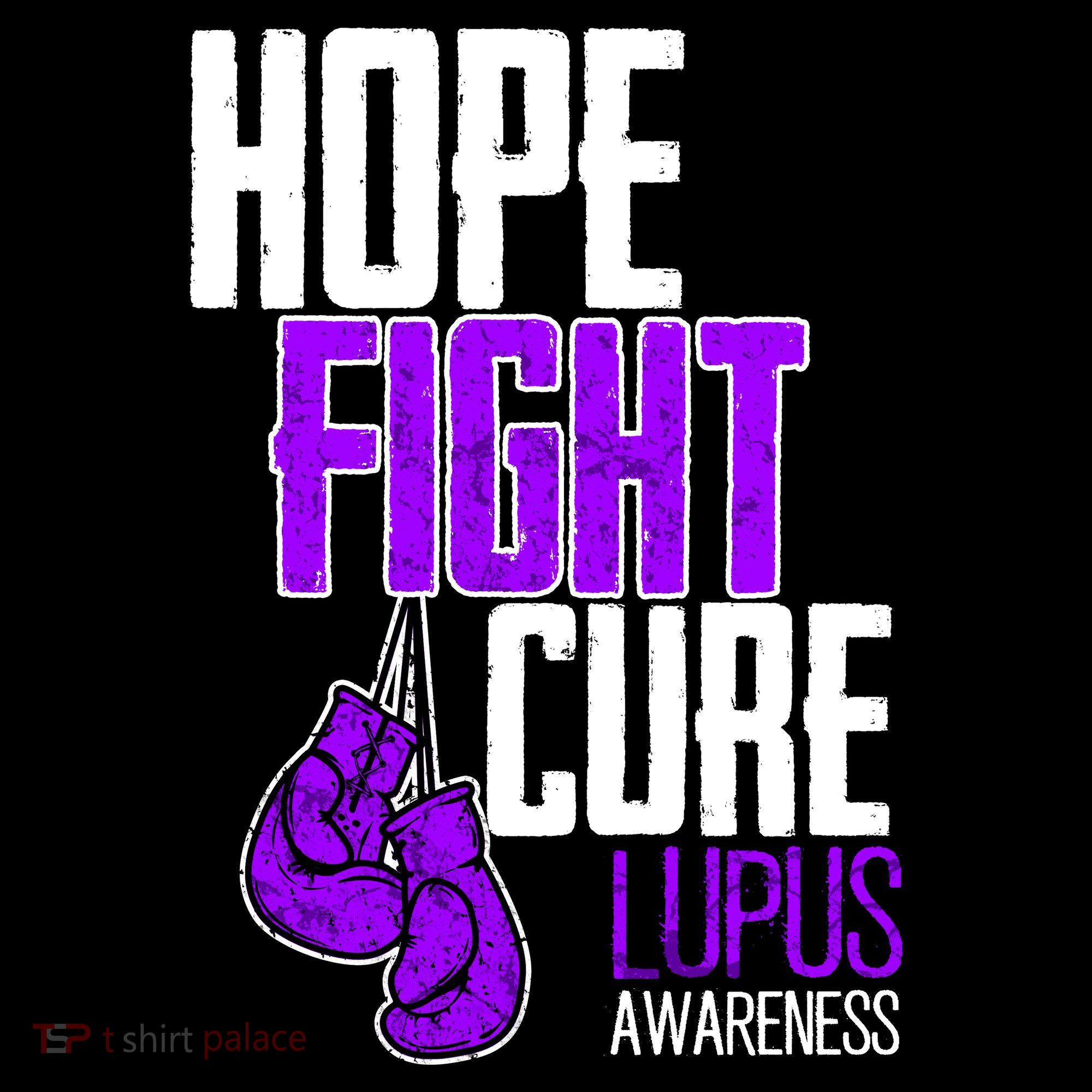 Lupus Awareness Hope Fight Cure Women's Hoodie