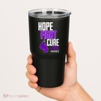 Lupus Awareness Hope Fight Cure Tumbler thumb 2