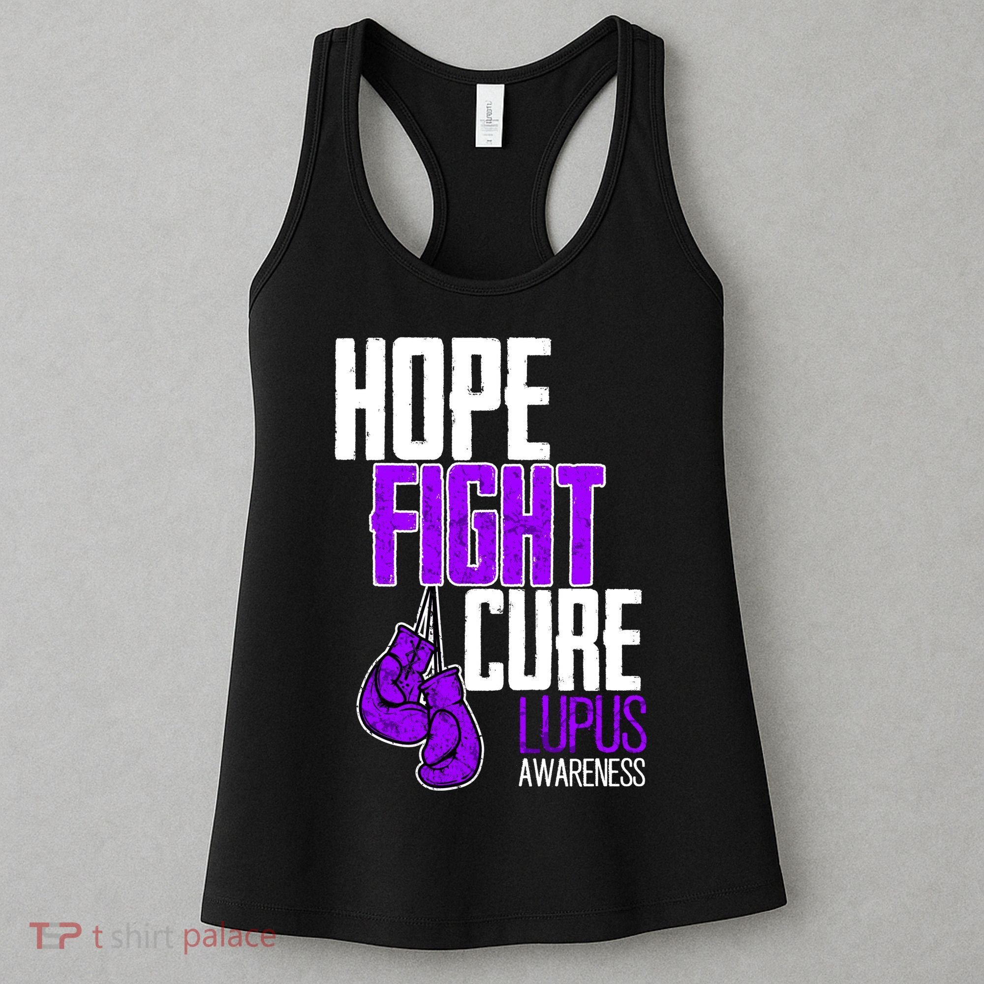 Lupus Awareness Hope Fight Cure Women's Tank Top