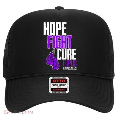Lupus Awareness Hope Fight Cure Hat