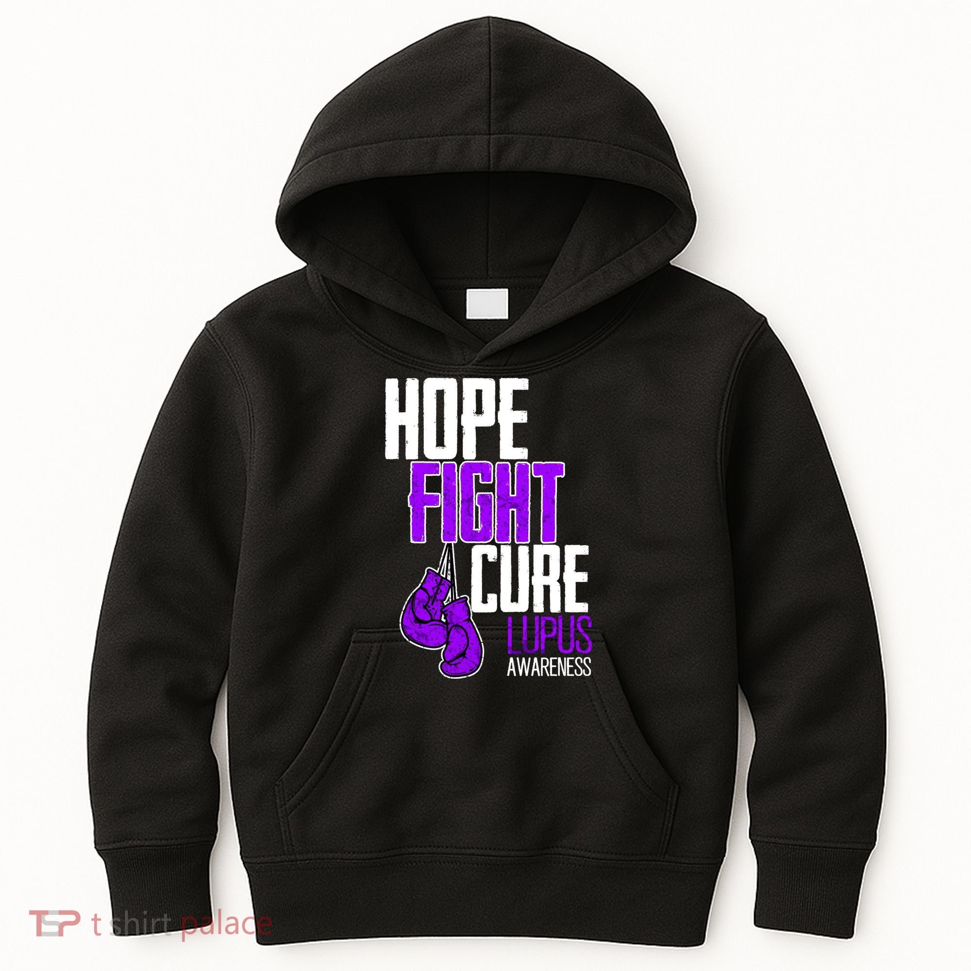Lupus Awareness Hope Fight Cure Kids Hoodie