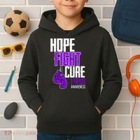 Lupus Awareness Hope Fight Cure Kids Hoodie thumb 2