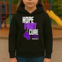 Lupus Awareness Hope Fight Cure Kids Hoodie thumb 3