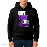 Lupus Awareness Hope Fight Cure Kids Hoodie thumb 4