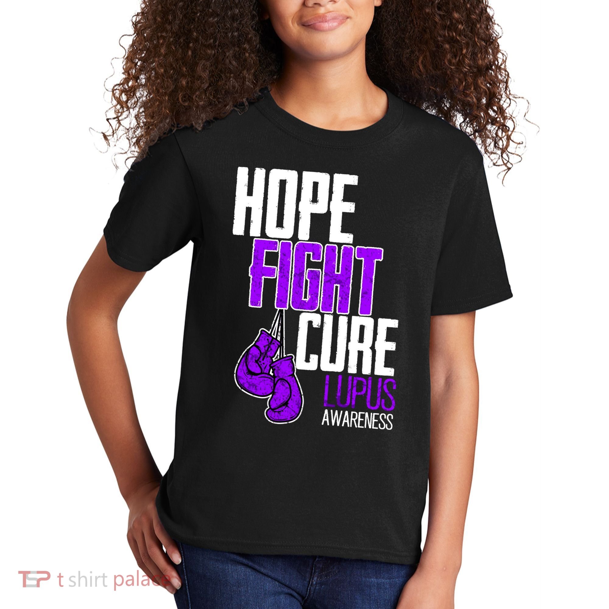 Lupus Awareness Hope Fight Cure Kids T-Shirt
