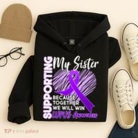 Lupus Awareness Love Support My Sister Hoodie thumb 4