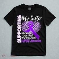 Lupus Awareness Love Support My Sister T-Shirt thumb 5