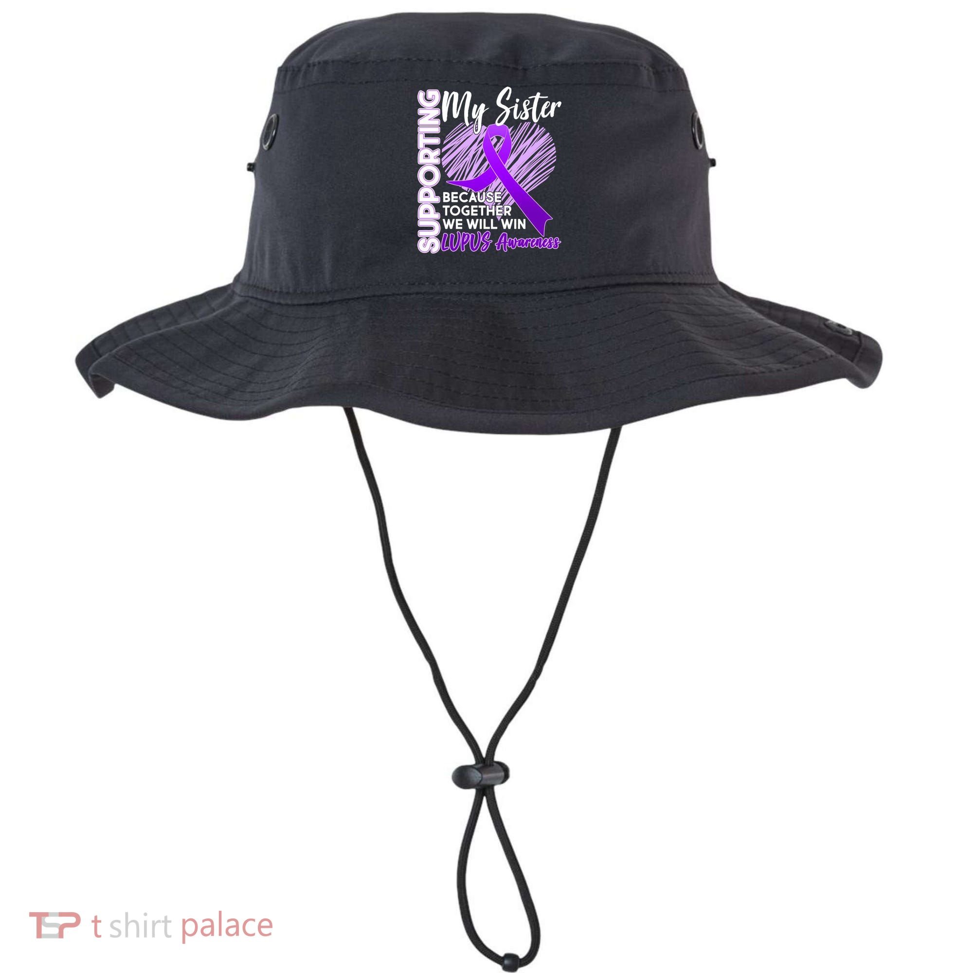 Lupus Awareness Love Support My Sister Bucket Hat
