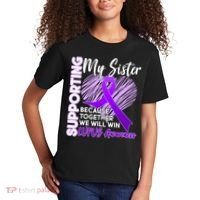 Lupus Awareness Love Support My Sister Kids T-Shirt thumb 2