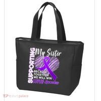 Lupus Awareness Love Support My Sister Tote Bag thumb 3