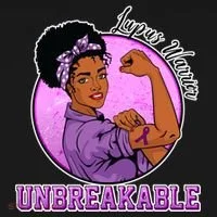 Lupus Awareness Warrior Unbreakable Doggie Tank thumb 4