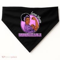 Lupus Awareness Warrior Unbreakable USA-Made Doggie Bandana thumb 0