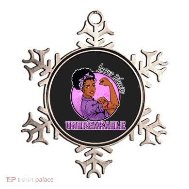 Lupus Awareness Warrior Unbreakable Ornament