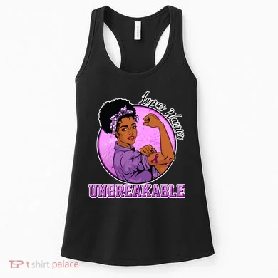 Lupus Awareness Warrior Unbreakable Women's Tank Top