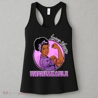 Lupus Awareness Warrior Unbreakable Women's Tank Top thumb 3