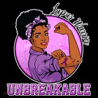Lupus Awareness Warrior Unbreakable Women's Tank Top thumb 5