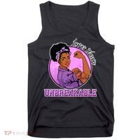 Lupus Awareness Warrior Unbreakable Tank Top thumb 0
