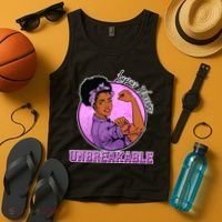 Lupus Awareness Warrior Unbreakable Tank Top thumb 4