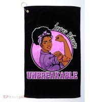 Lupus Awareness Warrior Unbreakable Golf Towel thumb 0