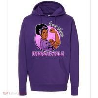 Lupus Awareness Warrior Unbreakable Hoodie thumb 0