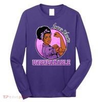 Lupus Awareness Warrior Unbreakable Long Sleeve Shirt thumb 0