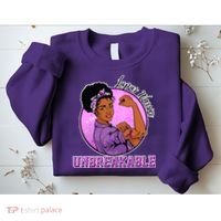 Lupus Awareness Warrior Unbreakable Sweatshirt thumb 2