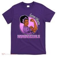 Lupus Awareness Warrior Unbreakable T-Shirt thumb 0