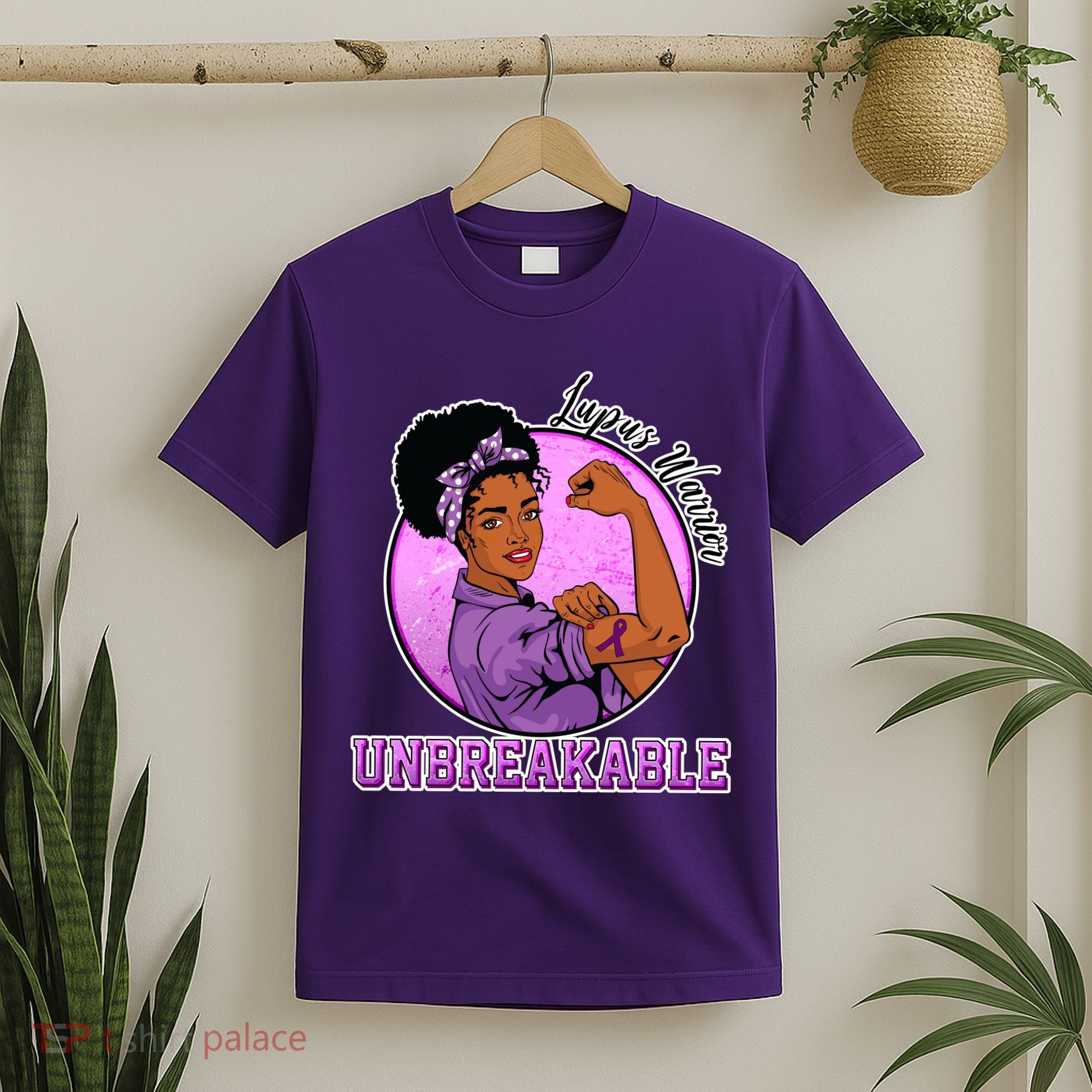 Lupus Awareness Warrior Unbreakable T-Shirt