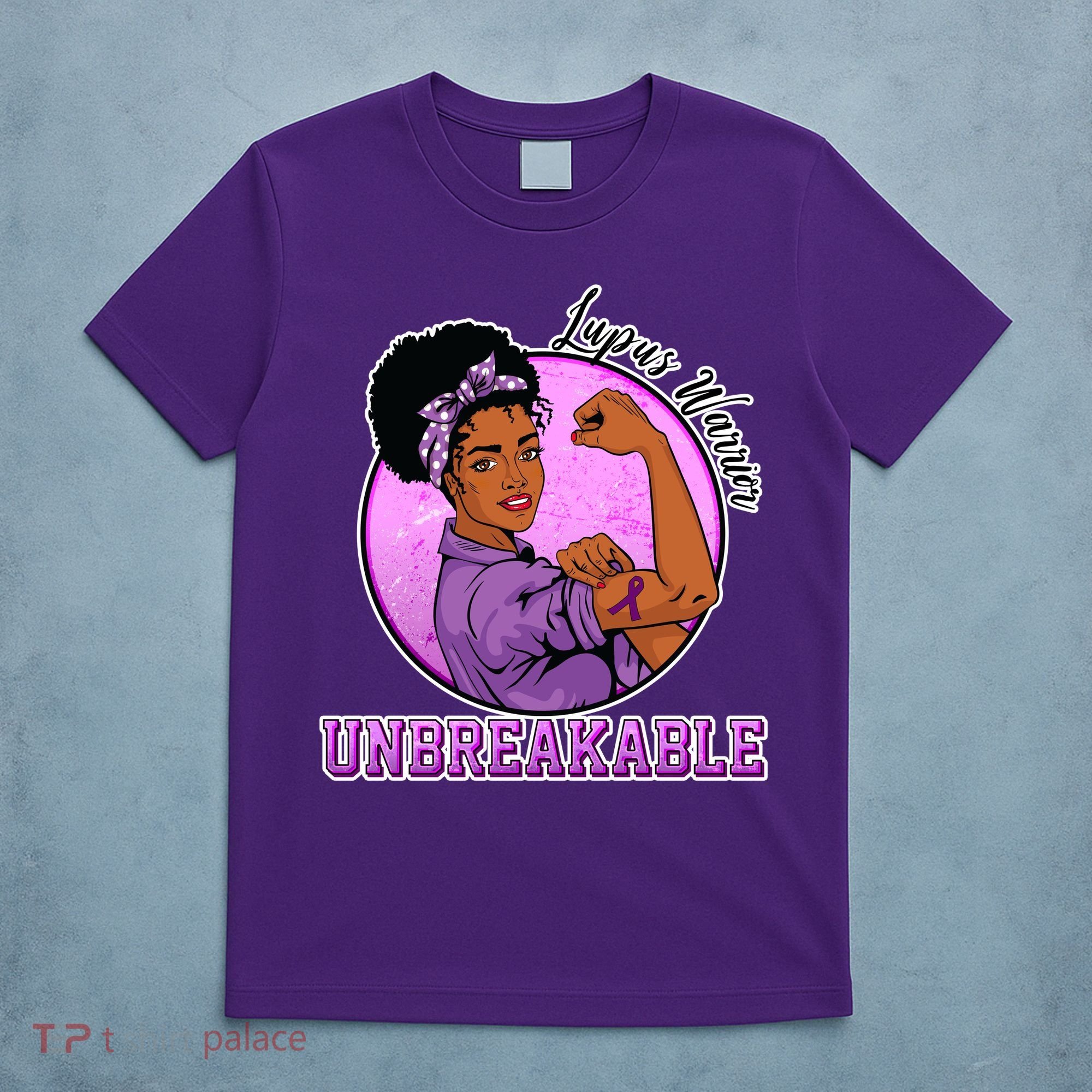 Lupus Awareness Warrior Unbreakable T-Shirt