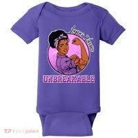 Lupus Awareness Warrior Unbreakable Baby Bodysuit thumb 0