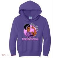 Lupus Awareness Warrior Unbreakable Kids Hoodie thumb 0