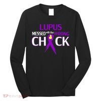 Lupus Messed With The Wrong Chick Long Sleeve Shirt thumb 0