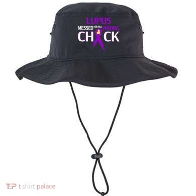 Lupus Messed With The Wrong Chick Bucket Hat