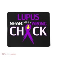 Lupus Messed With The Wrong Chick Mousepad thumb 0