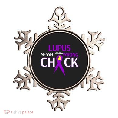 Lupus Messed With The Wrong Chick Ornament