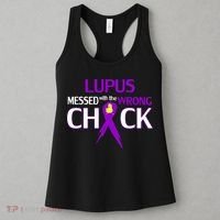Lupus Messed With The Wrong Chick Women's Tank Top thumb 3