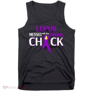 Lupus Messed With The Wrong Chick Tank Top