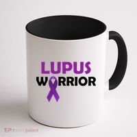 Lupus Warrior Coffee Mug thumb 1
