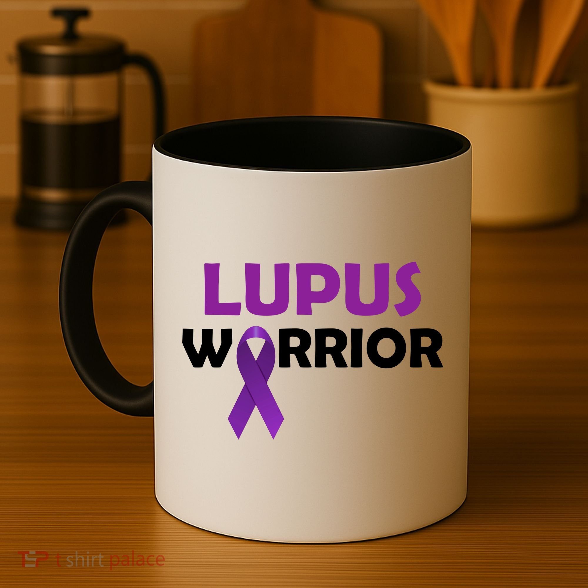 Lupus Warrior Coffee Mug