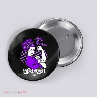 Lupus Warrior Unbreakable Button